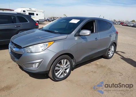 2013 Hyundai Tucson Limited z USA, uszkodzony, nr VIN KM8JUCAC3DU553688